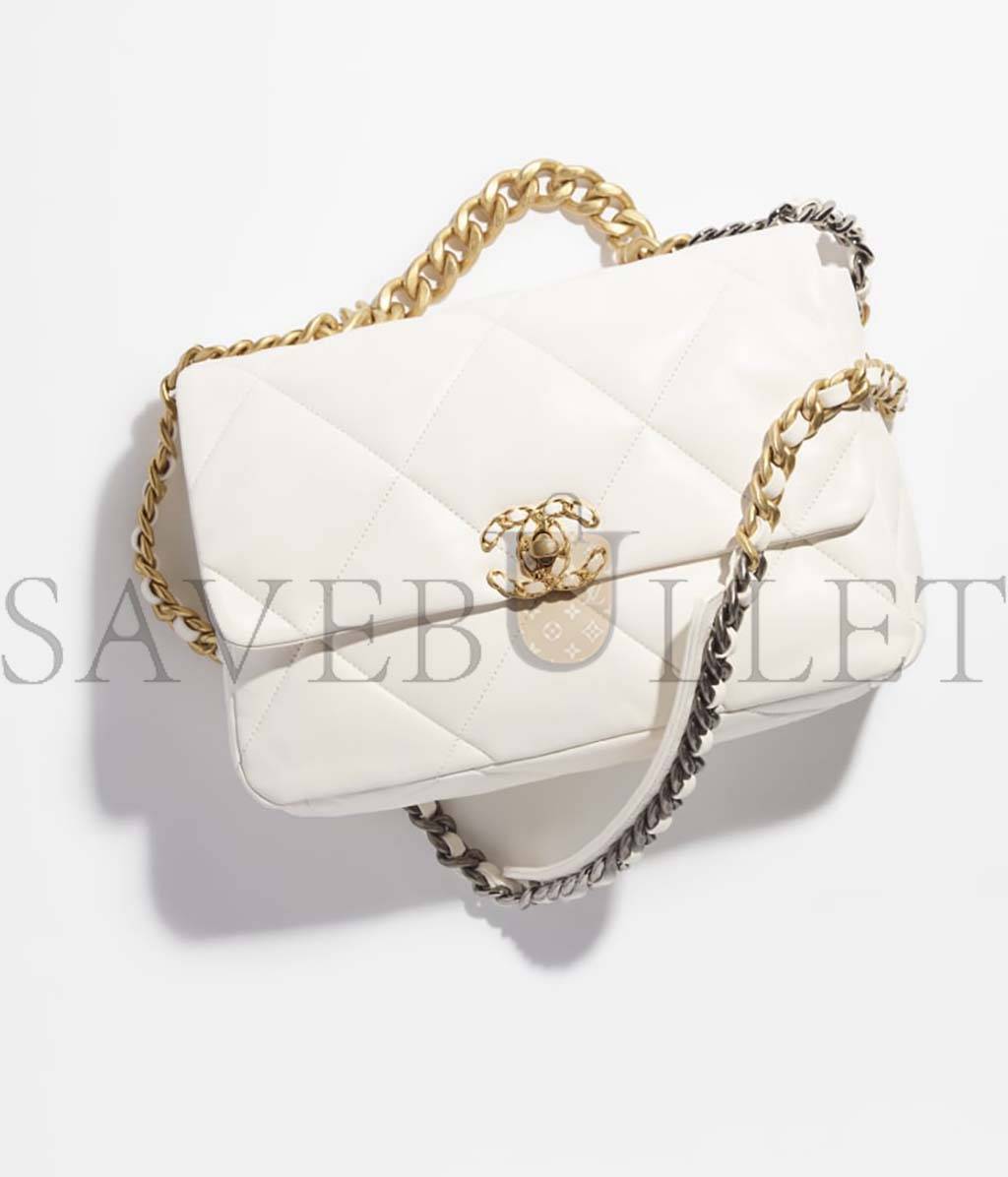 CHANEL 19 LARGE HANDBAG AS1161 B04852 10601 (30*20*10cm)